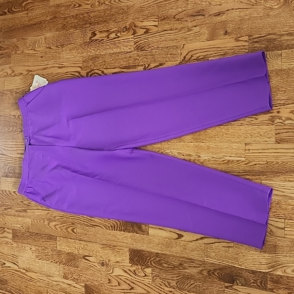 (38) NWT Shelly David Creations Vintage Tummy Control Made in Canada Trousers